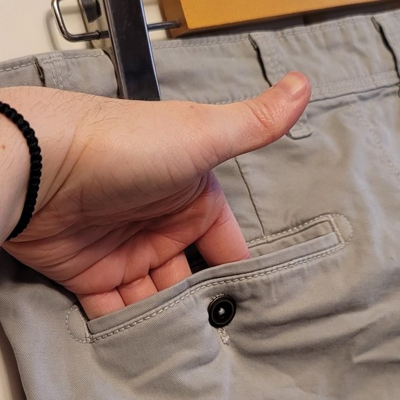 Splash Grey Chino Pants - Picture 4 of 11